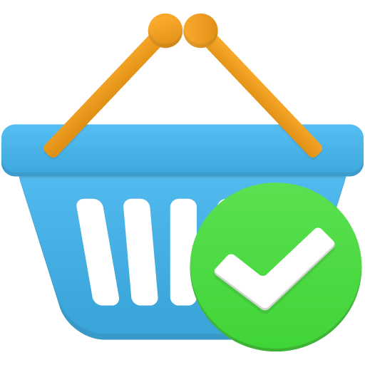 Shopping Basket Accept Free Transparent Png Icon Download Path (teal, greenish blue, black, white)