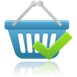 Shopping Basket Accept Free Transparent Png Icon Download (teal, gray, black, white)