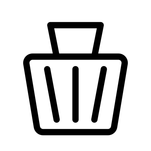 Shopping Basket Free Png Icon (lavender, black, silver, white, gray)