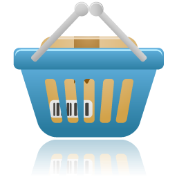 Shopping Basket Full Free Nobackground Png Icon Download (teal, gray, black)