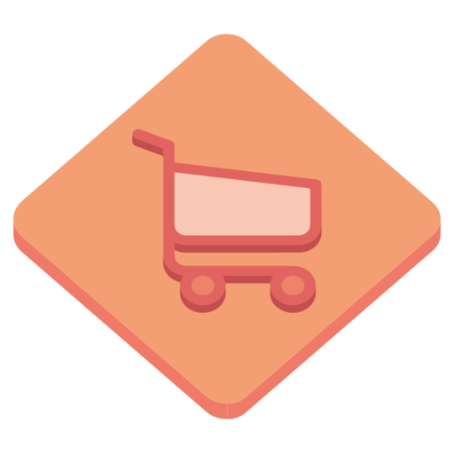 Shopping Free Transparent Png Icon Download (pink, salmon, black)