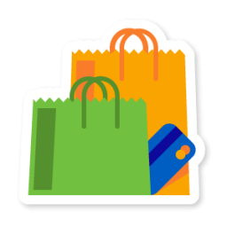 Shopping Icon Free Transparent Png Icon Download (olive, white, black, teal, orange)