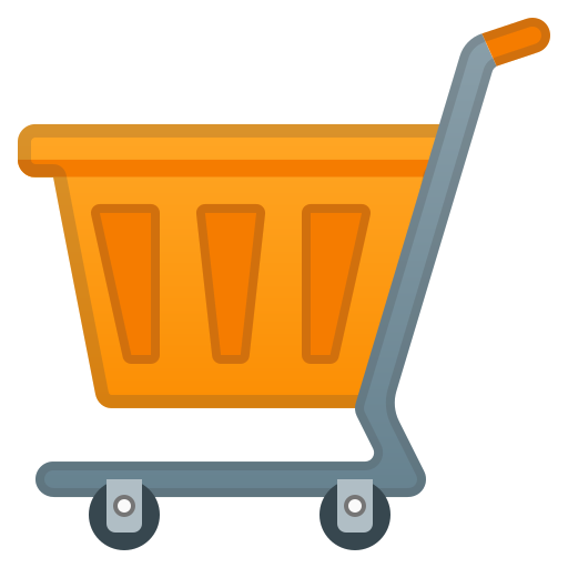 Shoppingcart Free Png Icon Download (maroon, orange, chocolate, black)