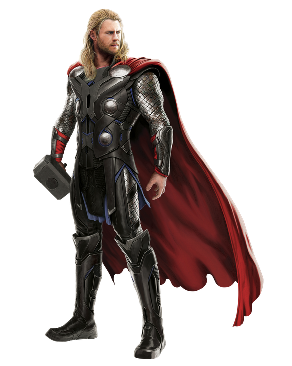 Thor Png File (indigo, black)