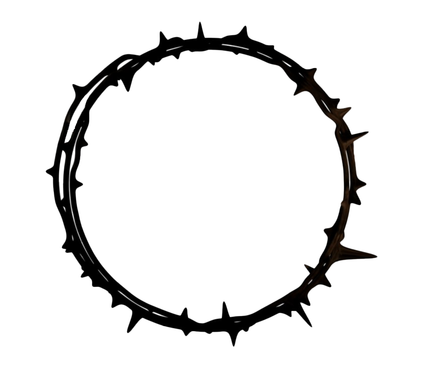 Thorns Crown Png Photos (black, white)