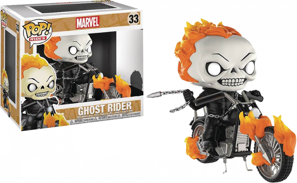 Ghost Rider No Background (black, white)