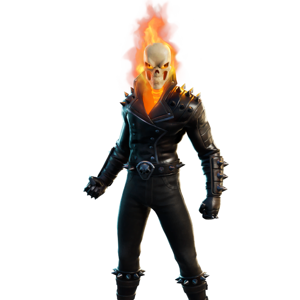 Ghost Rider Png Cutout (black, red)