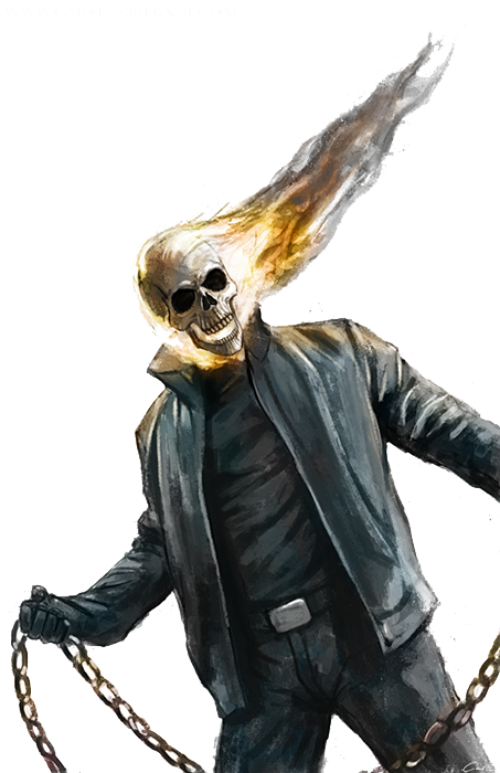 Ghost Rider Png Pic (black, lavender, white)