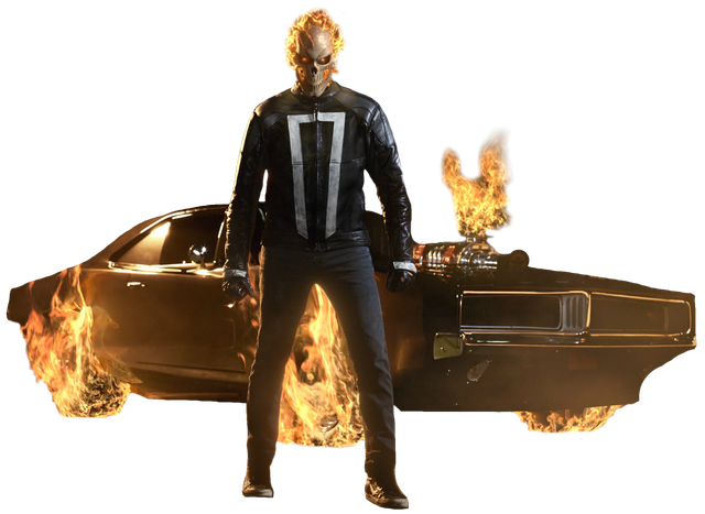 Ghost Rider Png Picture (black, maroon)