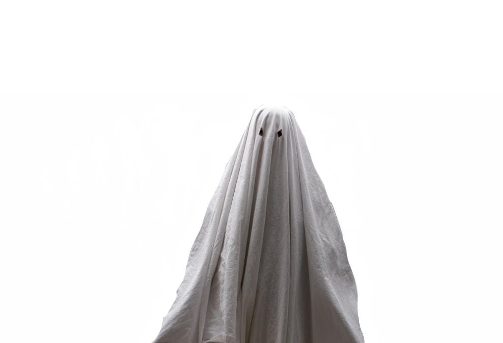 Ghost Scary Png Transparent Image (black, gray, silver)