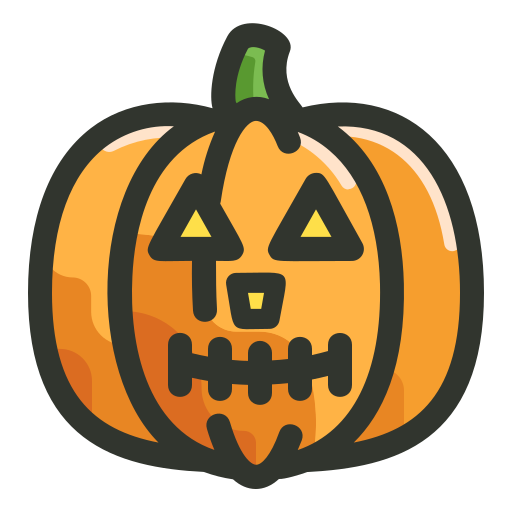 Ghost Halloween Pumpkin Free Png Icon Download (chocolate, orange, salmon, black)