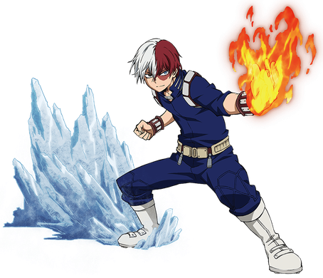 Shoto Todoroki Tv Character Png Transparent (black, navy)