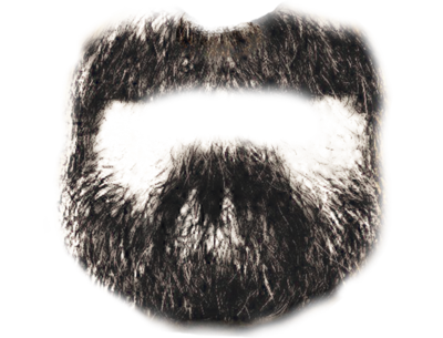 Photoshop Transparent Beard Png (black)