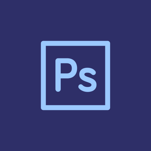 Photoshop Icon Free Png Icon Download (silver, gray, indigo)