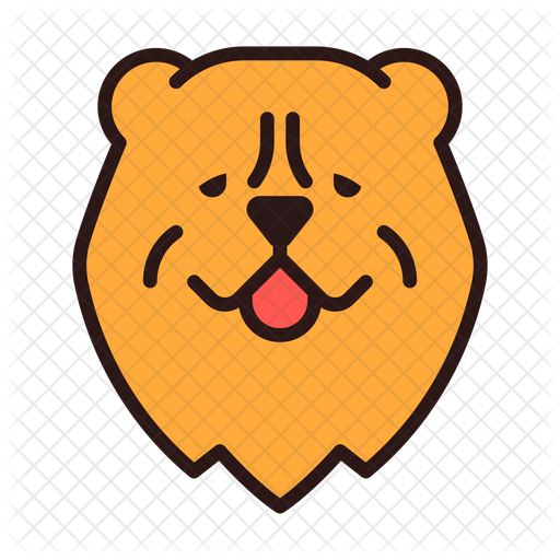 Chow Chow Download Png Image (black, orange)