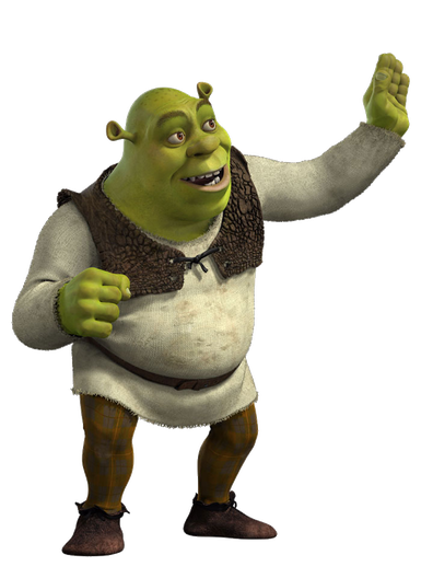 Shrek Png Hd (black, gray)