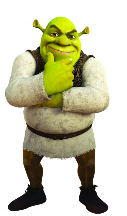 Shrek Png Photo (black)