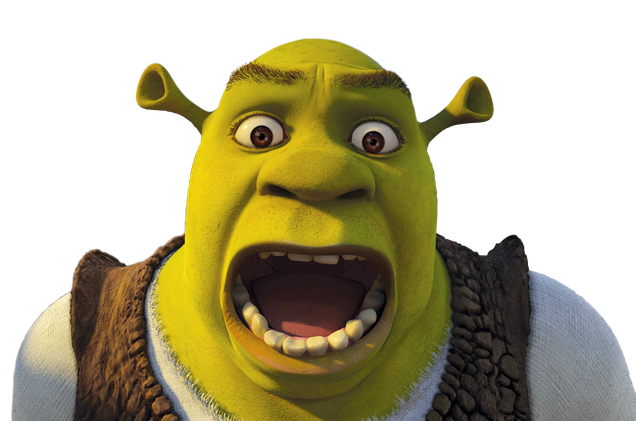 Shrek Png Photos (black)