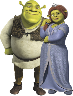 Shrek Png Pic (black, beige, silver)