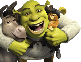 Shrek Transparent Png (black, indigo, gray, olive)