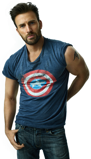 Chris Evans Png Free Download (black, white, teal, navy)