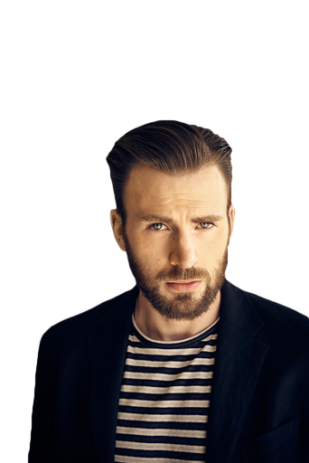 Chris Evans Transparent Png (black)