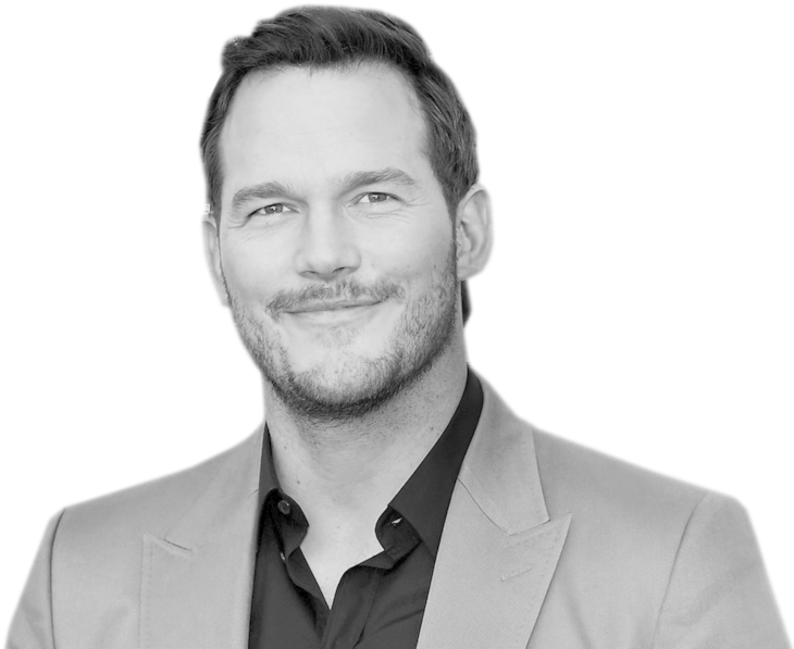 Chris Pratt Png Hd (black, silver)