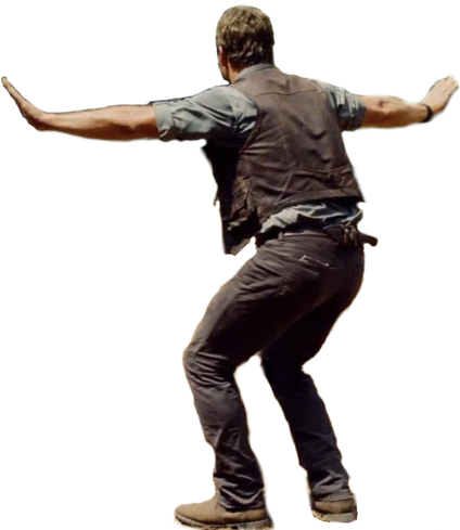 Chris Pratt Png Isolated File (black)