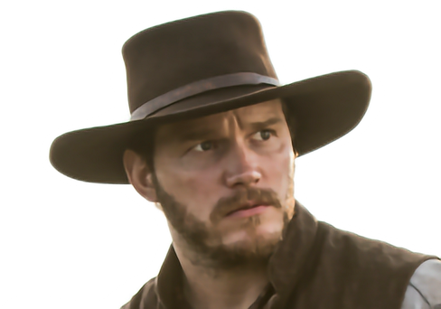 Chris Pratt Png Isolated Hd (black, white, maroon)