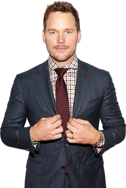 Chris Pratt Png Isolated Pic (black)