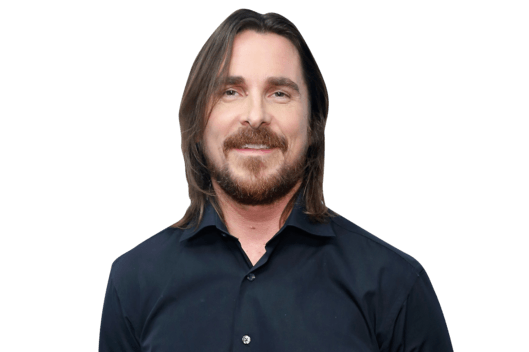 Christian Bale Png Isolated Photo (black)