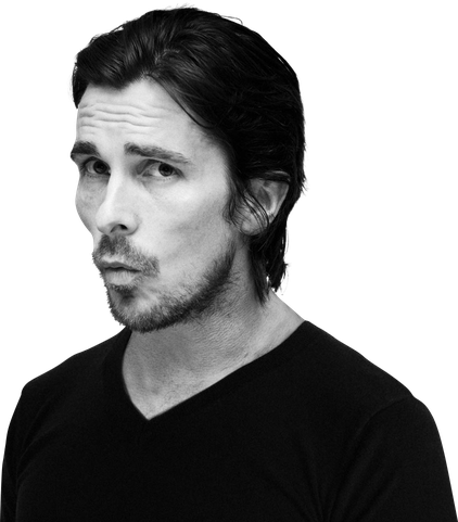 Christian Bale Png Isolated Pic (black)