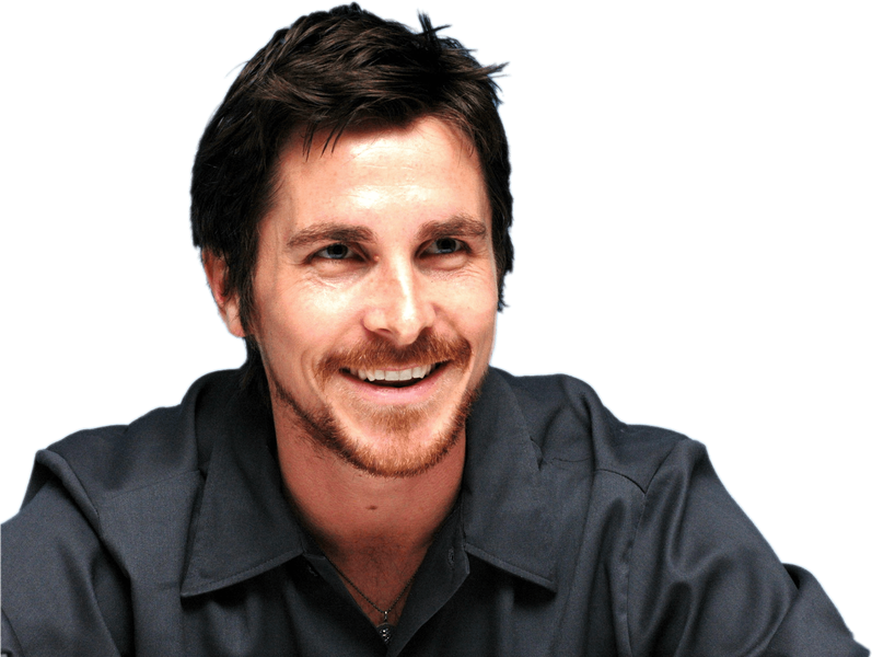 Christian Bale Png Transparent (black, indigo)