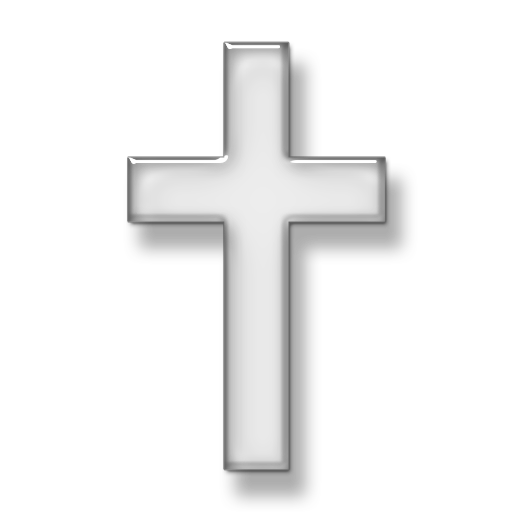 Christian Cross Vector Png Hd (white, black, lavender)