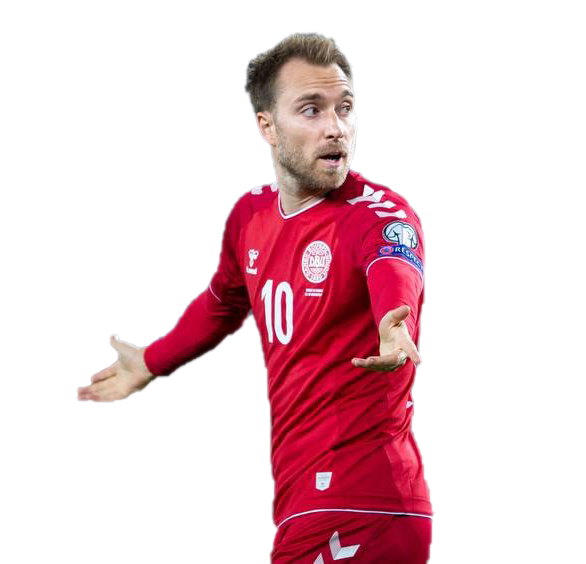 Christian Eriksen Png Isolated Pic (white, maroon)