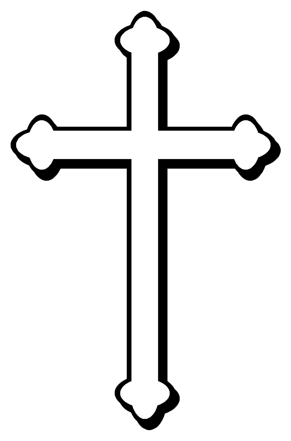 Christianity Png Background (black, gray, white, silver)