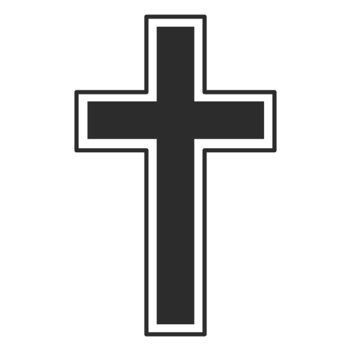 Christianity Religious Symbols Png Free Download (black)