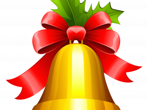 Christmas Bell Download Png 300X225 (gold, black, orange, red)