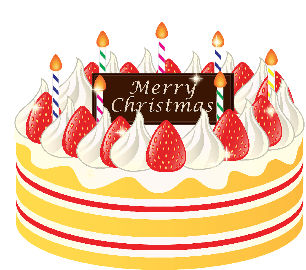 Christmas Cake Png Background Image (white, gray, black, gold)