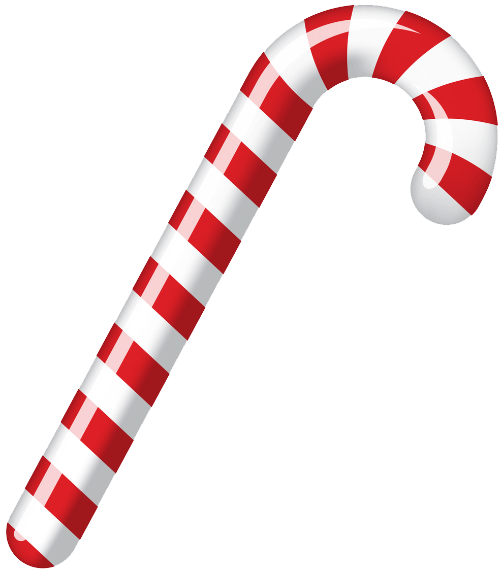 Christmas Candy Cane Png Photo (white, red, maroon, silver)