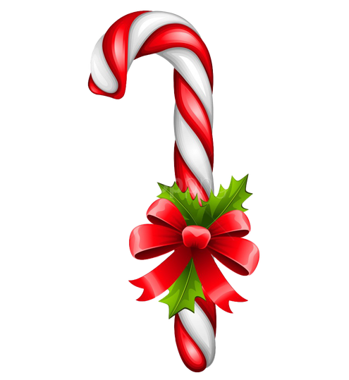 Christmas Candy Cane Png Transparent Picture (black, white, lavender)