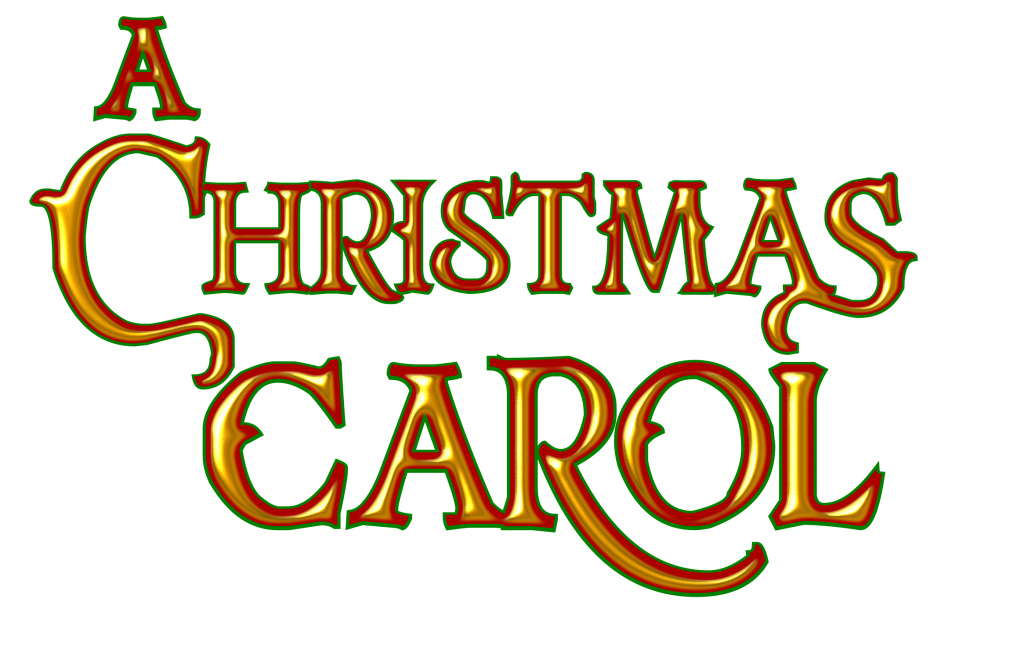 Christmas Carol Transparent Background (black)