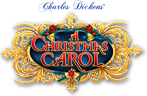 Christmas Carol Word Transparent Background (indigo, black, white, gray, lavender)