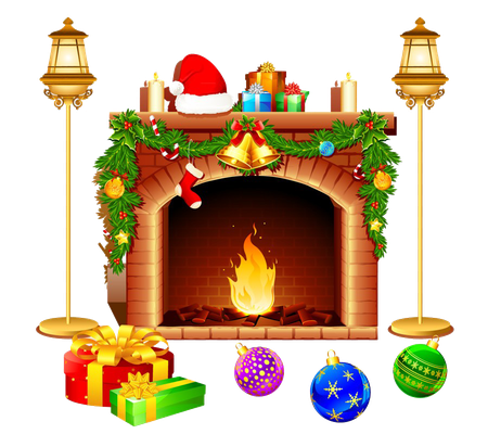 Christmas Chimney Png Free Download (black, red, chocolate)