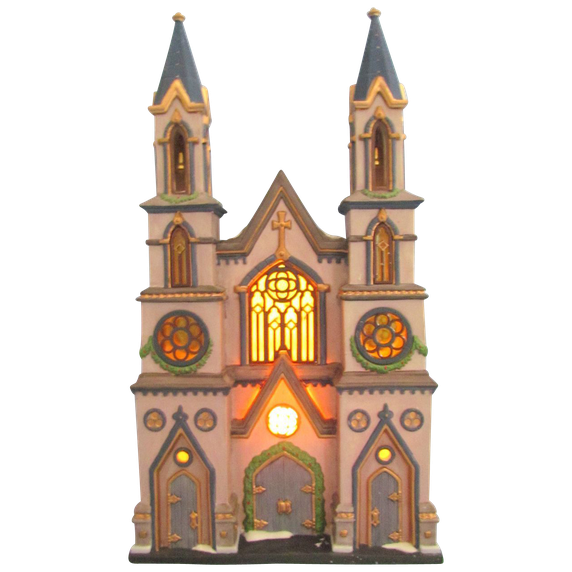 Christmas Church Png Hd (black)