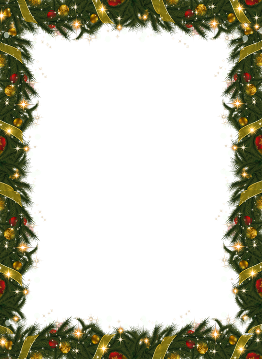 Christmas Collage Png Image (black)