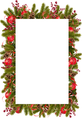 Christmas Collage Png Photos (black)