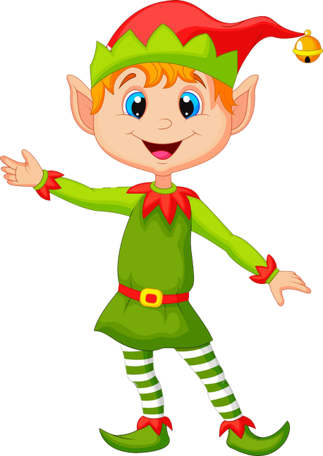 Christmas Elf Png Free Download (pink, gold, olive, chocolate, black)