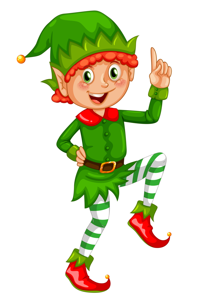 Christmas Elf Png Hd (olive, white, red, green, black)