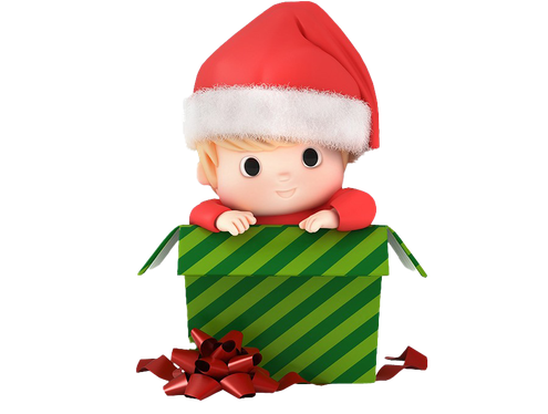 Christmas Elf Png Transparent Hd Photo (green, black, beige)